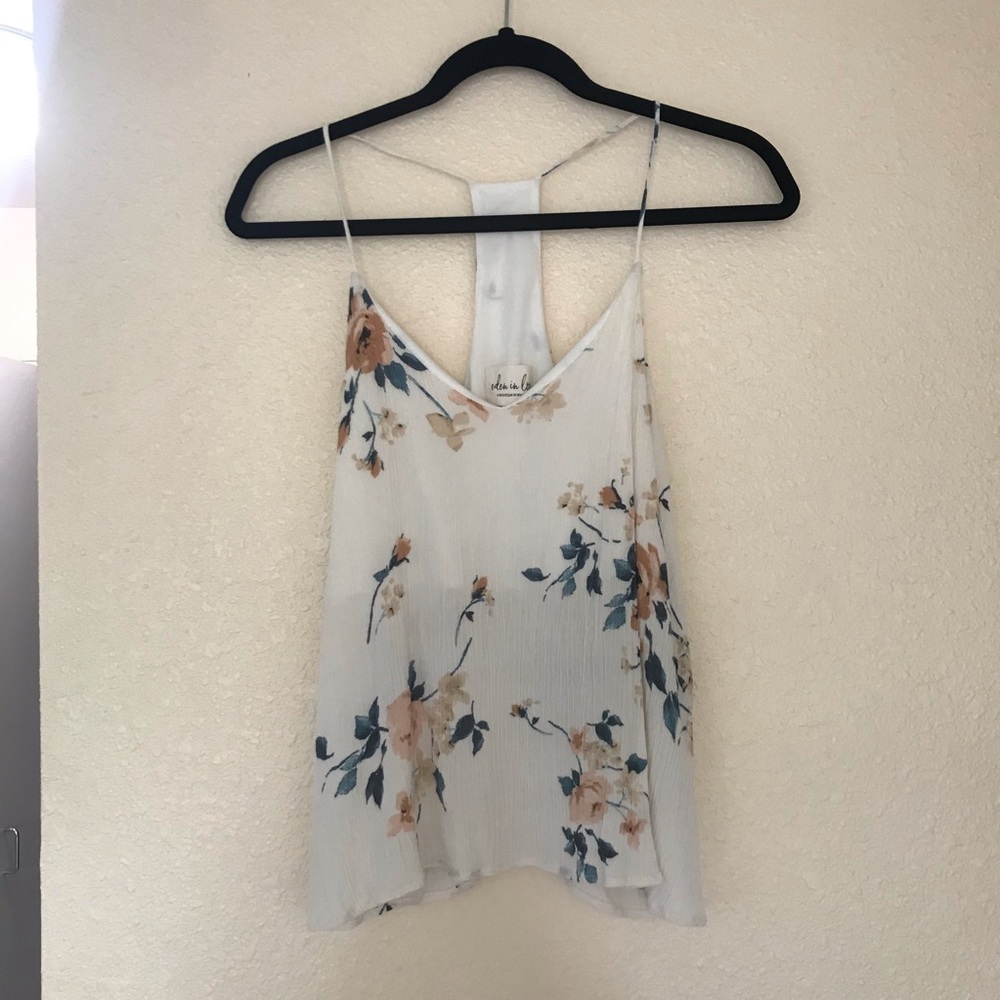 Eden in Love floral tank
